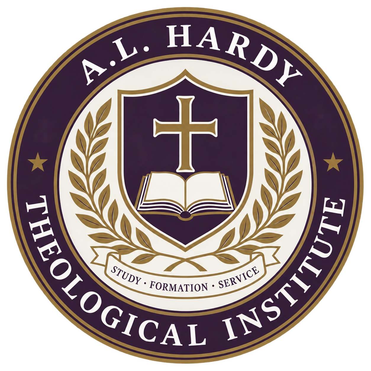 A.L. Hardy Theological Institute seal
